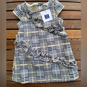 Janie and Jack girls 6-12 mos dress NWT
